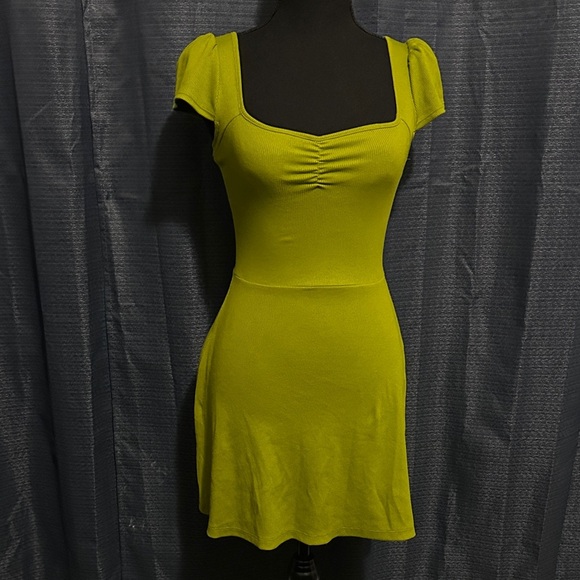 Wild Fable Lime Green Mini Dress - Picture 1 of 3